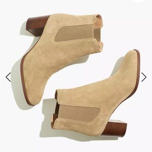 Madewell Tan Ankle Boots